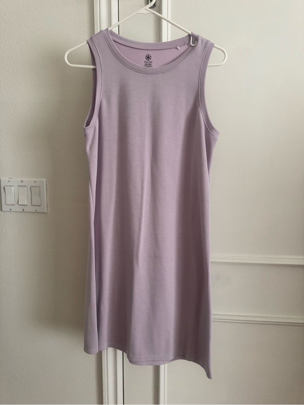GAIAM Lavender Sleeveless Tank Dress